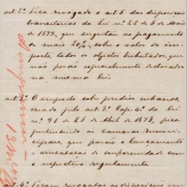 Projeto de Lei nº 74, de 13 de março de 1879, de autoria de Prudente de Moraes, que reduziu a meia sisa (imposto) sobre escravos ao valor de 20 mil réis. Projeto de Lei nº 74, de 13 de março de 1879, de autoria de Prudente de Moraes, que reduziu a meia sisa (imposto) sobre escravos ao valor de 20 mil réis.