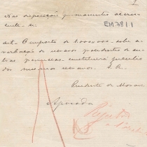 Emenda de autoria de Prudente de Moraes, sem data, versando sobre imposto sobre escravos oriundos de outras províncias, para coibir o tráfico de escravos entre províncias e constituir pecúlio para o próprio escravo poder comprar sua alforria. Emenda de autoria de Prudente de Moraes, sem data, versando sobre imposto sobre escravos oriundos de outras províncias, para coibir o tráfico de escravos entre províncias e constituir pecúlio para o próprio escravo poder comprar sua alforria.