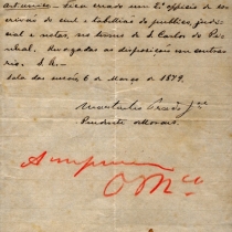 Projeto de Lei nº 50, de 6 de março de 1879, de co-autoria de Prudente de Moraes, que cria o 2º Ofício Cível em São Carlos do Pinhal. Projeto de Lei nº 50, de 6 de março de 1879, de co-autoria de Prudente de Moraes, que cria o 2º Ofício Cível em São Carlos do Pinhal.