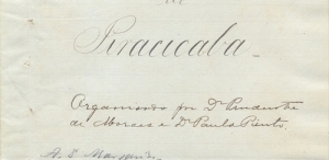 Projeto de regulamento do Mercado Municipal de Piracicaba, organizado por Prudente de Moraes. 11 de agosto de 1887. Projeto de regulamento do Mercado Municipal de Piracicaba, organizado por Prudente de Moraes. 11 de agosto de 1887.