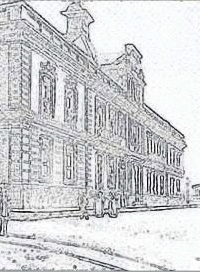 Desenho retratando o Congresso Legislativo de São Paulo (1896) Desenho retratando o Congresso Legislativo de São Paulo (1896)