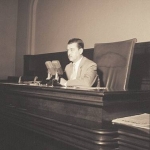 Deputado Ruy de Almeida Barbosa, Presidente da Assembléia Legislativa, de 12 de março de 1956 a 9 de março de 1959. Deputado Ruy de Almeida Barbosa, Presidente da Assembléia Legislativa, de 12 de março de 1956 a 9 de março de 1959.
