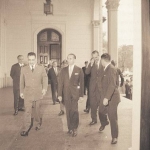 Visita protocolar do Governador do Estado, Professor Carvalho Pinto, a Assembléia Legislativa, em 5 de fevereiro. Visita protocolar do Governador do Estado, Professor Carvalho Pinto, a Assembléia Legislativa, em 5 de fevereiro.