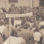 Manifestação de estudantes, em 10 de junho, que pleiteava, dos senhores deputados, medidas que visassem a favorecer a entrega, por parte da municipalidade, ao Estado, dos prédios dos colégios estaduais Brasilio Machado e de São Miguel Paulista, então já acabados e prontos para serem usados. Manifestação de estudantes, em 10 de junho, que pleiteava, dos senhores deputados, medidas que visassem a favorecer a entrega, por parte da municipalidade, ao Estado, dos prédios dos colégios estaduais Brasilio Machado e de São Miguel Paulista, então já acabados e prontos para serem usados.