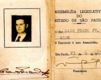 Carteira de Deputado de Caio Prado Júnior. Carteira de Deputado de Caio Prado Júnior.