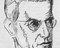 Caio Prado visto por Clóvis Graciano, em desenho publicado na Folha da Manhã de 6 de fevereiro de 1949. Caio Prado visto por Clóvis Graciano, em desenho publicado na Folha da Manhã de 6 de fevereiro de 1949.
