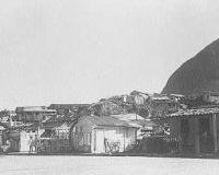 Favela na Lagoa Rodrigo de Freitas na cidade do Rio de Janeiro - abril de 1941. Favela na Lagoa Rodrigo de Freitas na cidade do Rio de Janeiro - abril de 1941.