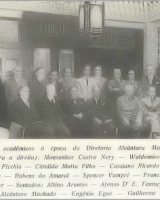 Grupo de acadêmicos à época da Diretoria Alcântara Machado Grupo de acadêmicos à época da Diretoria Alcântara Machado