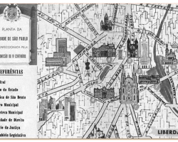 Planta da cidade de São Paulo Planta da cidade de São Paulo