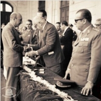 Entrega de medalhas na comemoração de 9 de julho. 1966 Entrega de medalhas na comemoração de 9 de julho. 1966