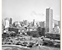 Panorâmica dos arredores do Palácio - foto em 1957 Panorâmica dos arredores do Palácio - foto em 1957