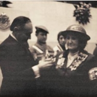 Entrega de medalhas durante as homenagens do 44º Aniversário da Revolução Constitucionalista. 1976 Entrega de medalhas durante as homenagens do 44º Aniversário da Revolução Constitucionalista. 1976