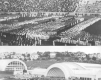 Inauguração do Estádio Municipal de São Paulo (Pacaembu) - 27 de abril de 1940. Inauguração do Estádio Municipal de São Paulo (Pacaembu) - 27 de abril de 1940.
