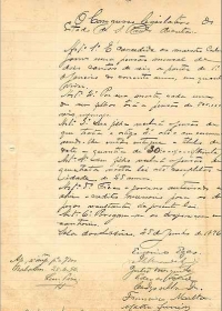 Projeto de Lei de autoria de Eugenio Egas, concedendo ao Maestro Carlos Gomes uma pensão mensal vitalícia pelos relevantes serviços prestados à divulgação da cultura brasileira. Projeto de Lei de autoria de Eugenio Egas, concedendo ao Maestro Carlos Gomes uma pensão mensal vitalícia pelos relevantes serviços prestados à divulgação da cultura brasileira.